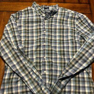 J Crew flex washed button down shirt sz L
